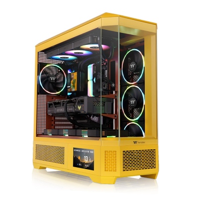 View 600 TG Butter Caramel Full Tower Chassis